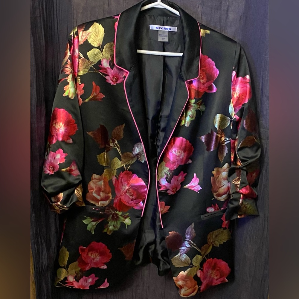 Boxing Day SALE Floral Evening Blazer